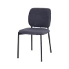 Eetkamerstoelen^Huisenthuis Stoel Killian Donkergrijs – Set van 2