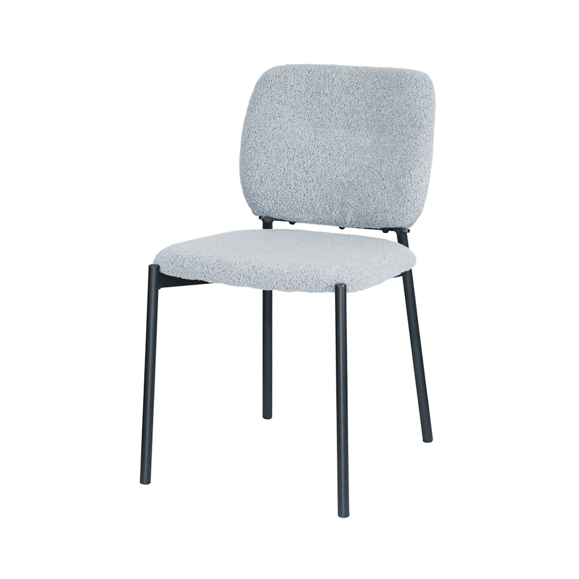 Eetkamerstoelen^Huisenthuis Stoel Killian Lichtgrijs – Set van 2