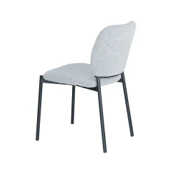 Eetkamerstoelen^Huisenthuis Stoel Killian Lichtgrijs – Set van 2