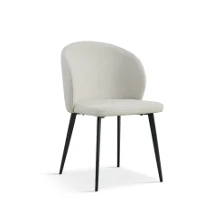 Eetkamerstoelen^Huisenthuis Stoel Lena – Set van 4 Beige
