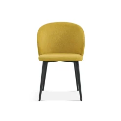 Eetkamerstoelen^Huisenthuis Stoel Lena – Set van 4 Geel