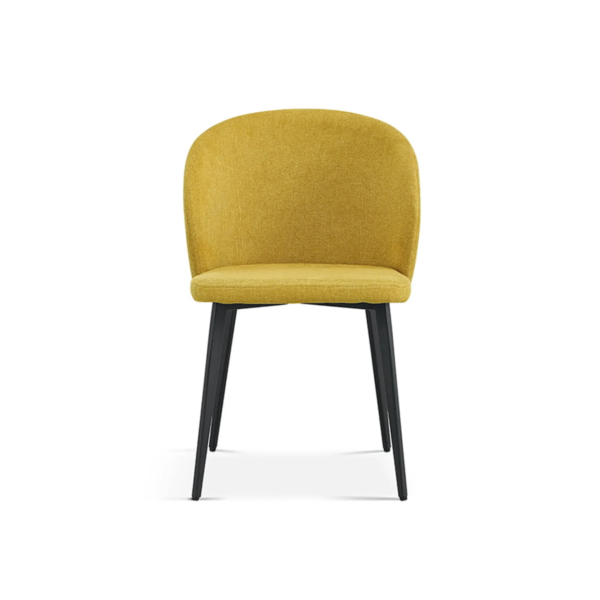 Eetkamerstoelen^Huisenthuis Stoel Lena – Set van 4 Geel