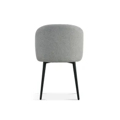 Eetkamerstoelen^Huisenthuis Stoel Lena – Set van 4 Lichtgrijs