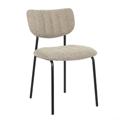 Eetkamerstoelen^Huisenthuis Stoel Lidy Bruin – Set van 2