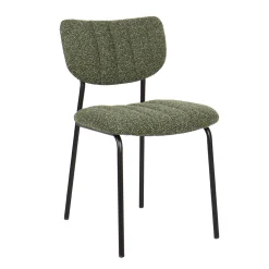 Eetkamerstoelen^Huisenthuis Stoel Lidy Groen – Set van 2