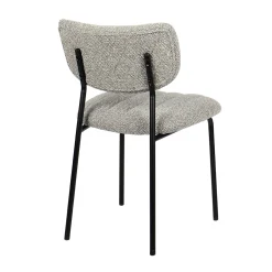 Eetkamerstoelen^Huisenthuis Stoel Lidy Lichtgrijs – Set van 2