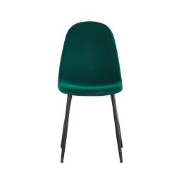 Eetkamerstoelen^Huisenthuis Stoel Lola – Set van 4 Groen