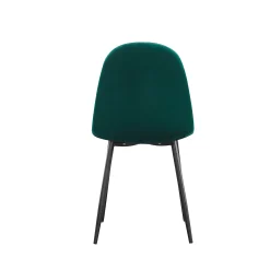 Eetkamerstoelen^Huisenthuis Stoel Lola – Set van 4 Groen