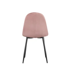 Eetkamerstoelen^Huisenthuis Stoel Lola – Set van 4 Roze