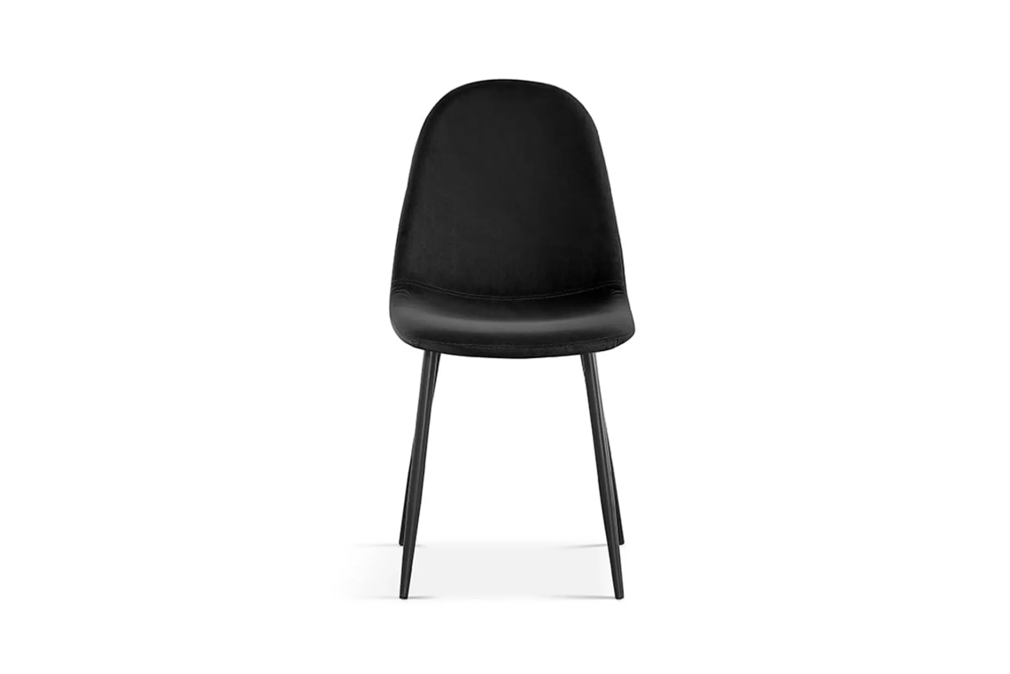 Eetkamerstoelen^Huisenthuis Stoel Lola – Set van 4 Zwart