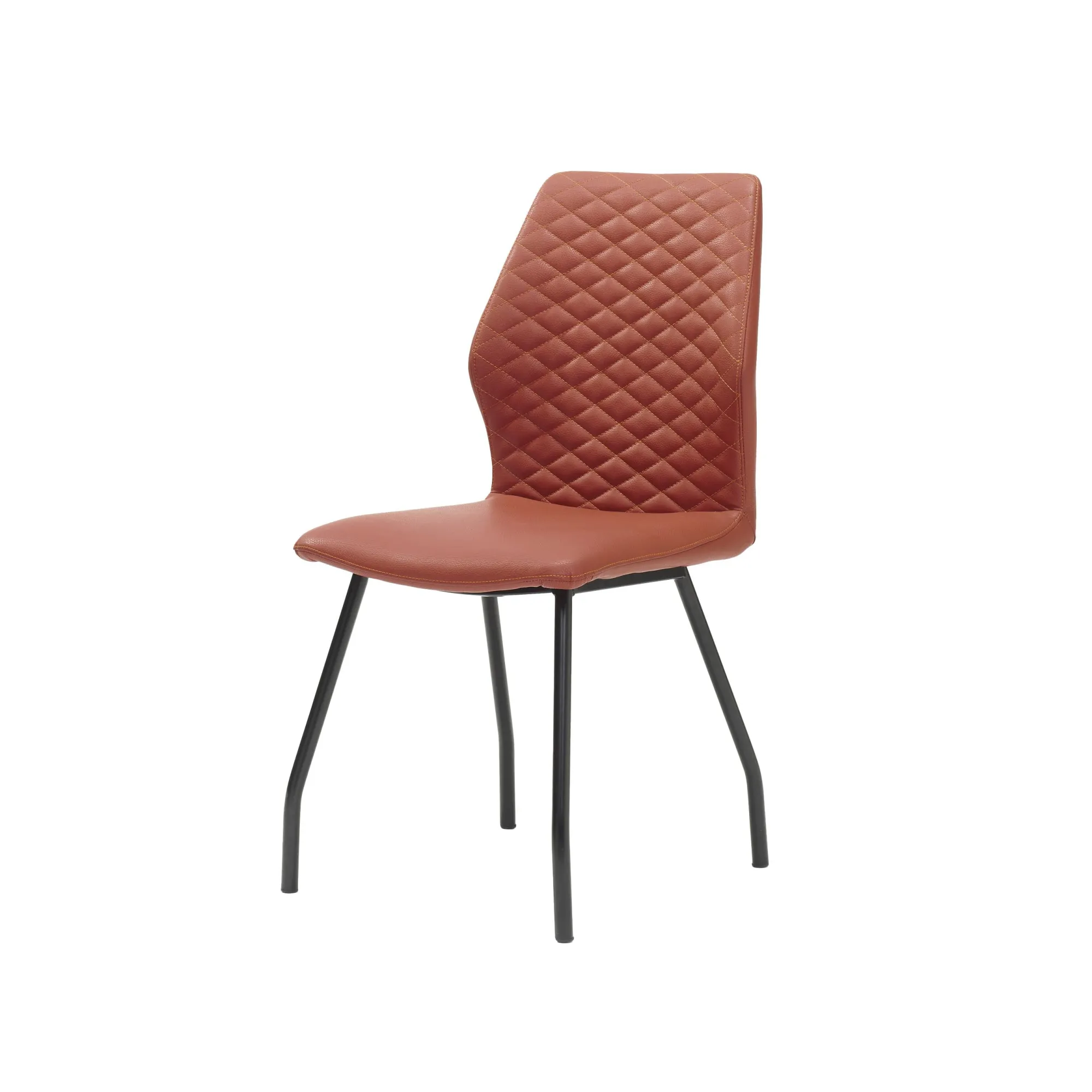 Eetkamerstoelen^Huisenthuis Stoel Louise – Set van 4 Brique