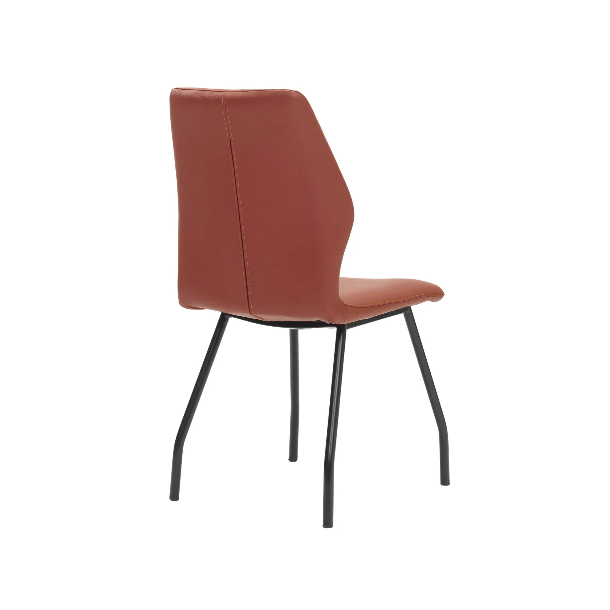 Eetkamerstoelen^Huisenthuis Stoel Louise – Set van 4 Brique