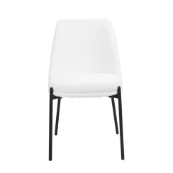Eetkamerstoelen^Huisenthuis Stoel Lylou Wit – Set van 2