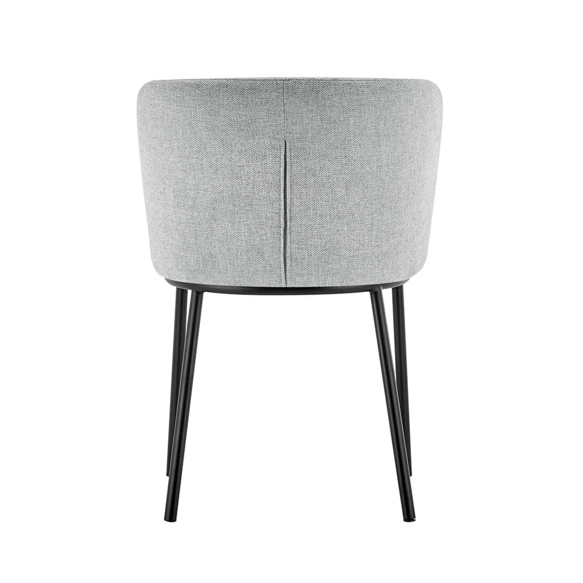 Eetkamerstoelen^Huisenthuis Stoel Lynn – Set van 2 Lichtgrijs