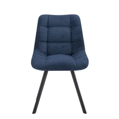 Eetkamerstoelen^Huisenthuis Stoel Margot Blauw – Set van 2