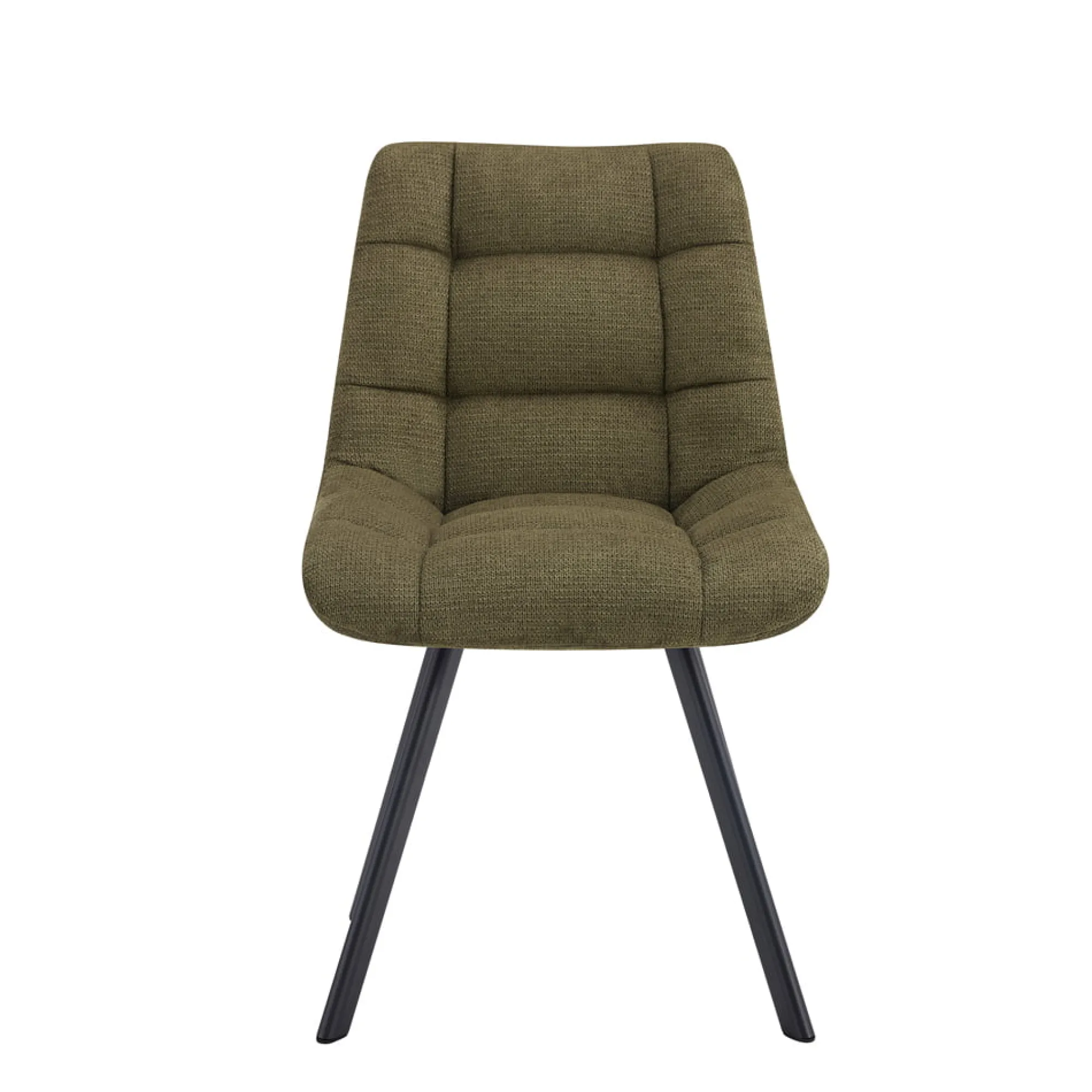 Eetkamerstoelen^Huisenthuis Stoel Margot Groen – Set van 2