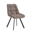 Eetkamerstoelen^Huisenthuis Stoel Margot Peper – Set van 2