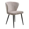 Eetkamerstoelen^Huisenthuis Stoel Marthe Zand Ribstof – Set van 2