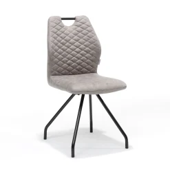 Eetkamerstoelen^Huisenthuis Stoel Mees – Set van 4 Pebble