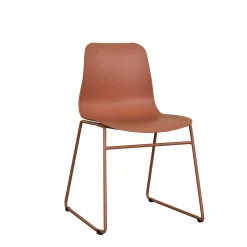 Eetkamerstoelen^Huisenthuis Stoel Millie – Set van 2 Terracotta
