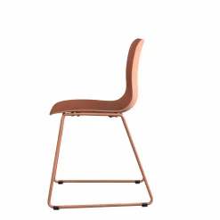Eetkamerstoelen^Huisenthuis Stoel Millie – Set van 2 Terracotta