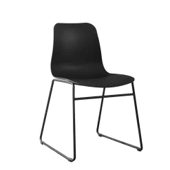 Eetkamerstoelen^Huisenthuis Stoel Millie – Set van 2 Zwart