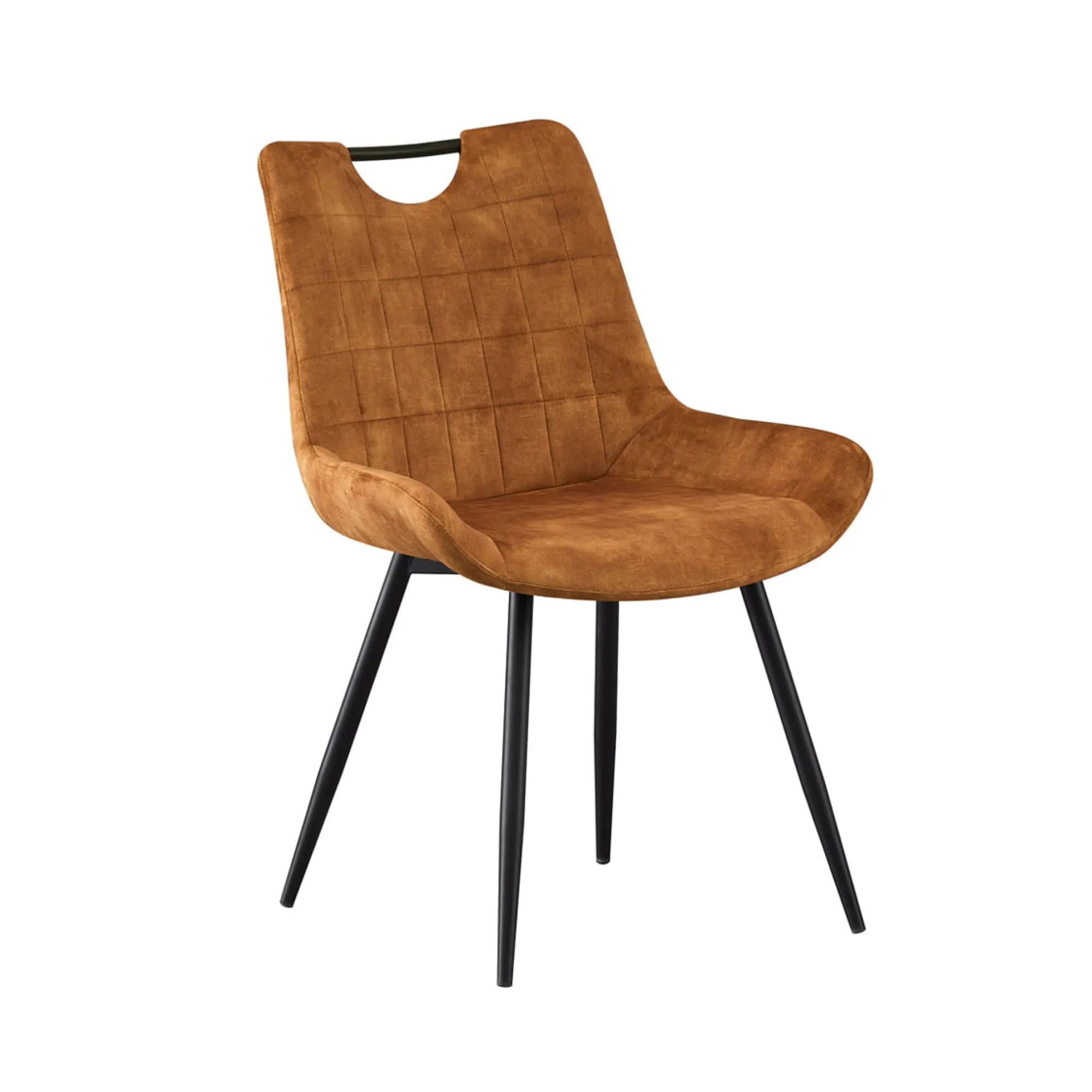 Eetkamerstoelen^Huisenthuis Stoel Nick – Set van 2 Goud
