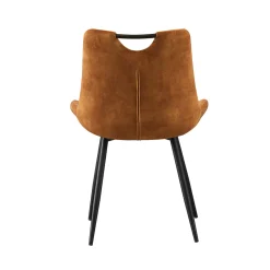 Eetkamerstoelen^Huisenthuis Stoel Nick – Set van 2 Goud