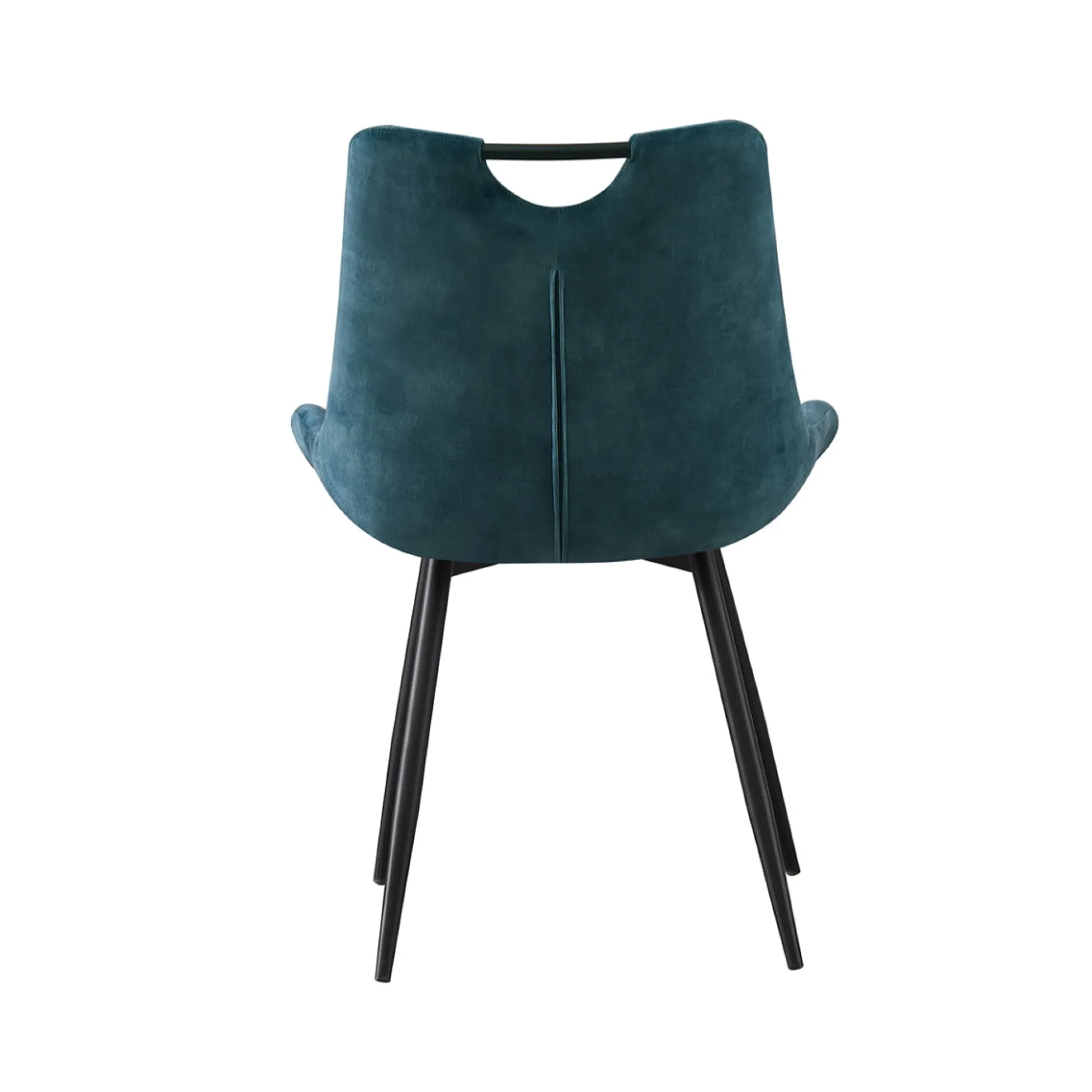 Eetkamerstoelen^Huisenthuis Stoel Nick – Set van 2 Petrol