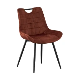 Eetkamerstoelen^Huisenthuis Stoel Nick – Set van 2 Roest
