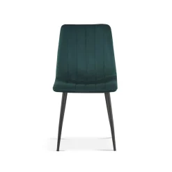 Eetkamerstoelen^Huisenthuis Stoel Nikkie – Set van 2 Groen
