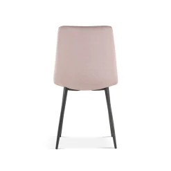 Eetkamerstoelen^Huisenthuis Stoel Nikkie – Set van 2 Roze