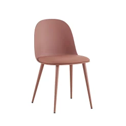 Eetkamerstoelen^Huisenthuis Stoel Noelle – Set van 2 Terracotta
