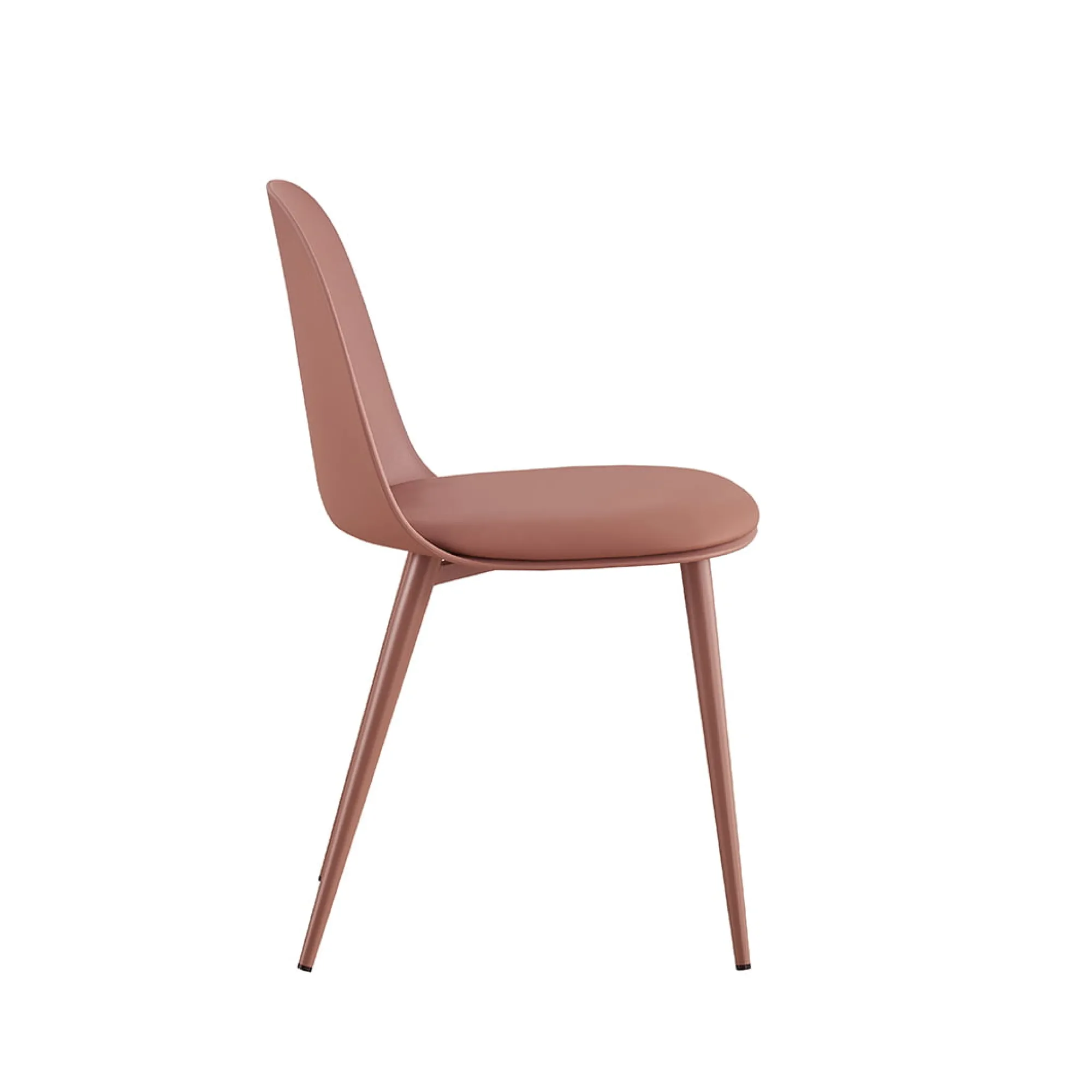 Eetkamerstoelen^Huisenthuis Stoel Noelle – Set van 2 Terracotta