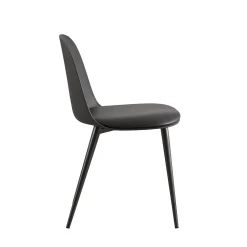 Eetkamerstoelen^Huisenthuis Stoel Noelle – Set van 2 Zwart