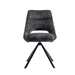 Eetkamerstoelen^Huisenthuis Stoel Noortje Grijs – Set van 2