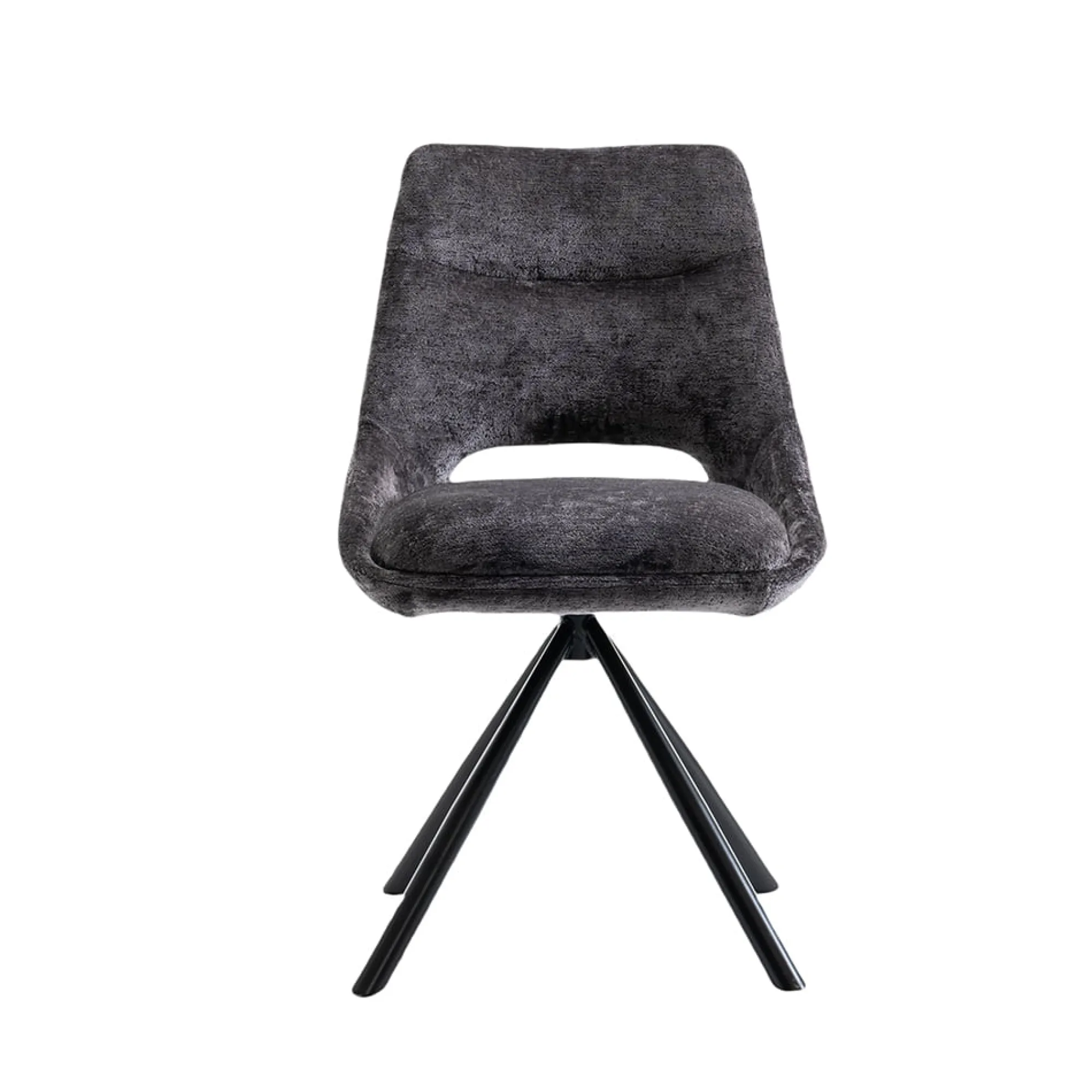 Eetkamerstoelen^Huisenthuis Stoel Noortje Grijs – Set van 2