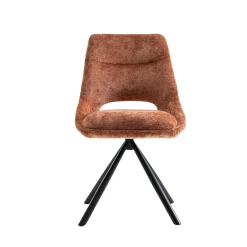 Eetkamerstoelen^Huisenthuis Stoel Noortje Roest – Set van 2