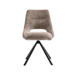 Eetkamerstoelen^Huisenthuis Stoel Noortje Taupe – Set van 2