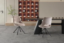 Eetkamerstoelen^Huisenthuis Stoel Noortje Taupe – Set van 2