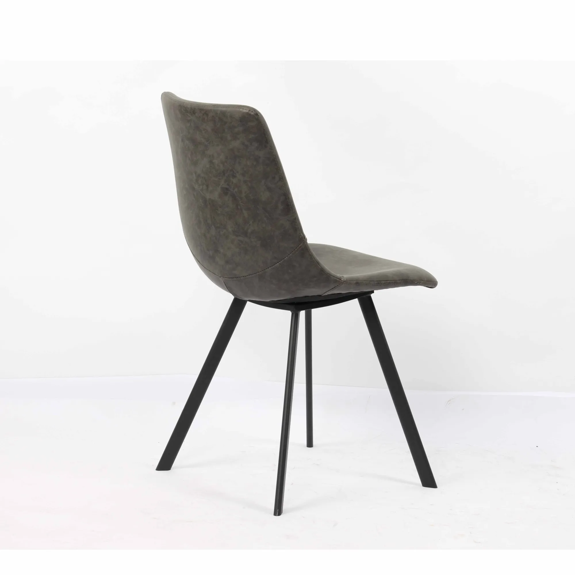 Eetkamerstoelen^Huisenthuis Stoel Olaf – Set van 2 Grijs