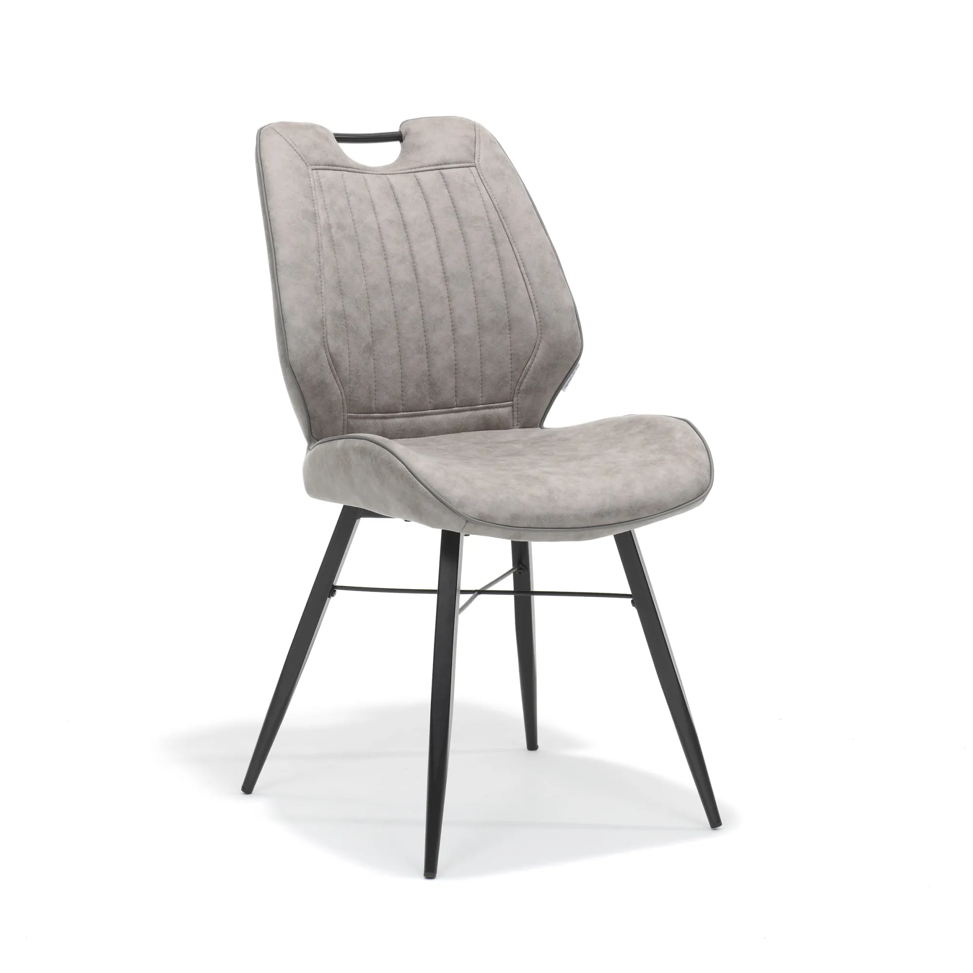 Eetkamerstoelen^Huisenthuis Stoel Olivier – Set van 4 Pebble