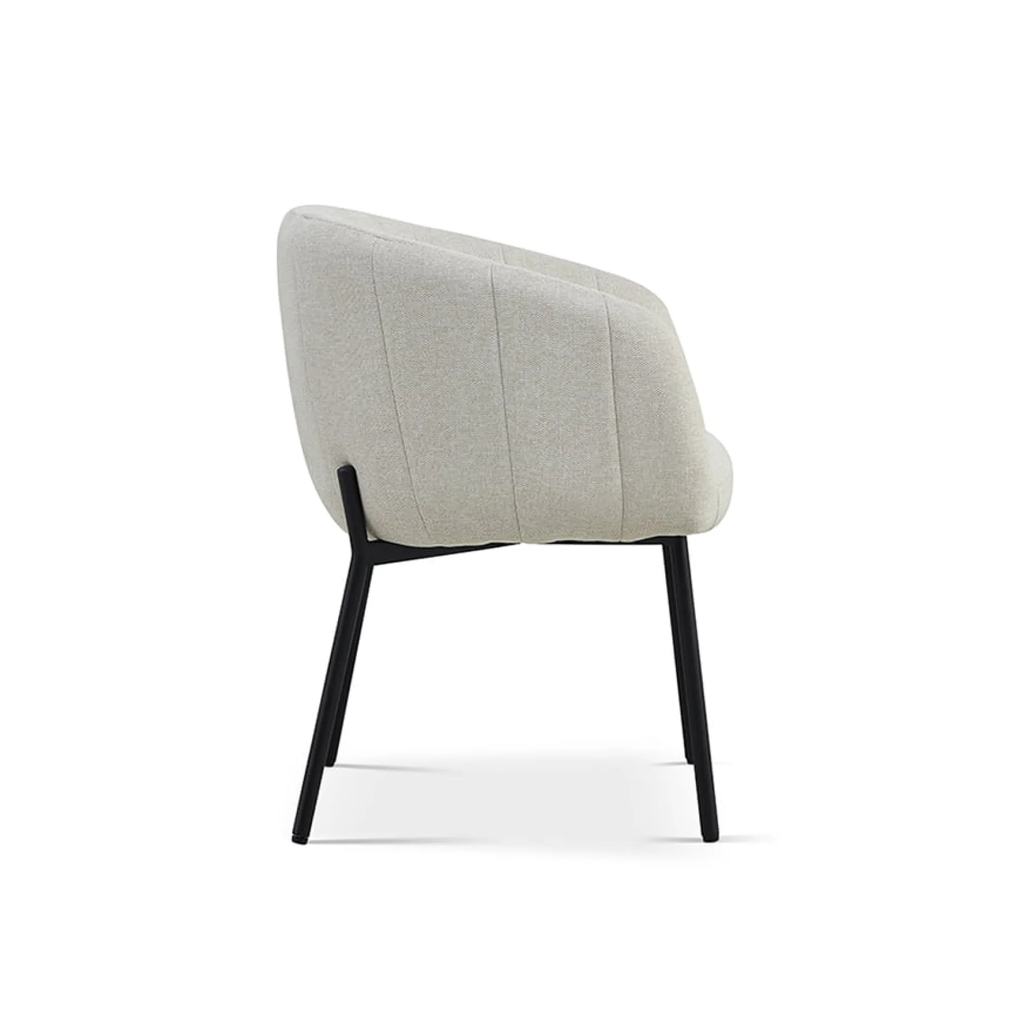 Eetkamerstoelen^Huisenthuis Stoel Pia – Set van 2 Beige