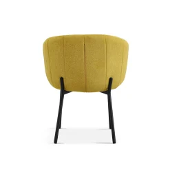 Eetkamerstoelen^Huisenthuis Stoel Pia – Set van 2 Geel
