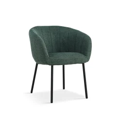 Eetkamerstoelen^Huisenthuis Stoel Pia – Set van 2 Groen