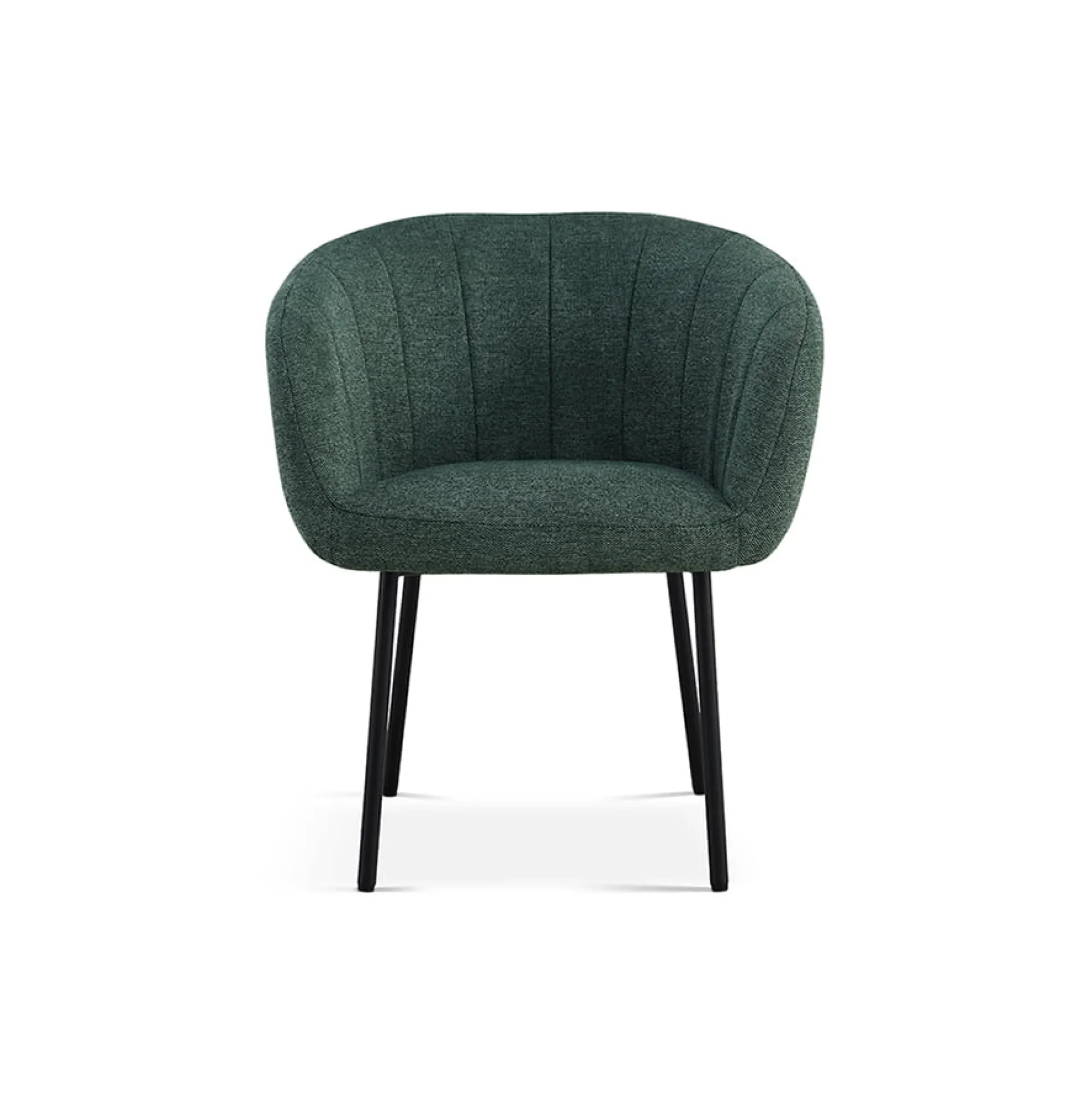 Eetkamerstoelen^Huisenthuis Stoel Pia – Set van 2 Groen
