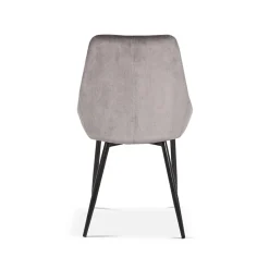 Eetkamerstoelen^Huisenthuis Stoel Pixie Grijs – Set van 2