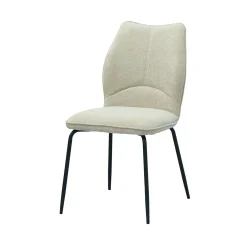 Eetkamerstoelen^Huisenthuis Stoel Quincy Ecru – Set van 2