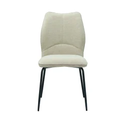 Eetkamerstoelen^Huisenthuis Stoel Quincy Ecru – Set van 2