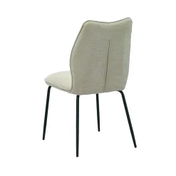 Eetkamerstoelen^Huisenthuis Stoel Quincy Ecru – Set van 2